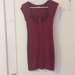 Ruby fitted mini dress
